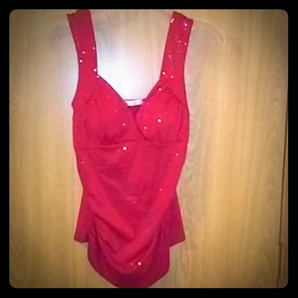 Glitter tank top